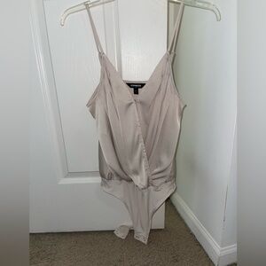 NWOT Express silk bodysuit